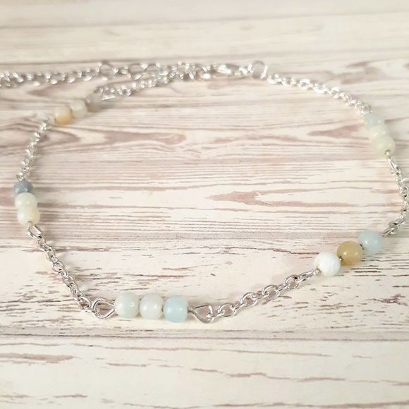 Amazonite Anklet - Picture 2 of 4